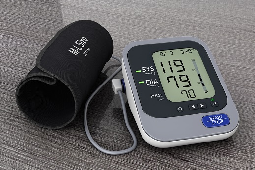 image of blood pressure monitor