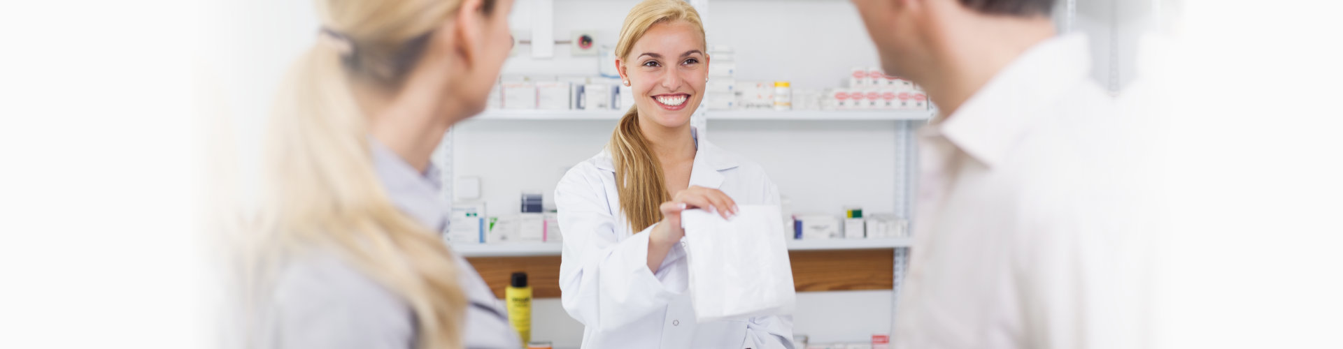 nurse talking to couple